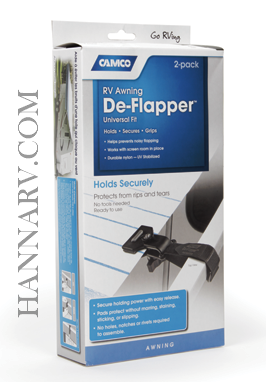 Camco 42061 RV Awning Deflappers - 2-Pack